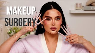 Makeup Surgery Hacks Using Only Lip Liner! L Christen Dominique