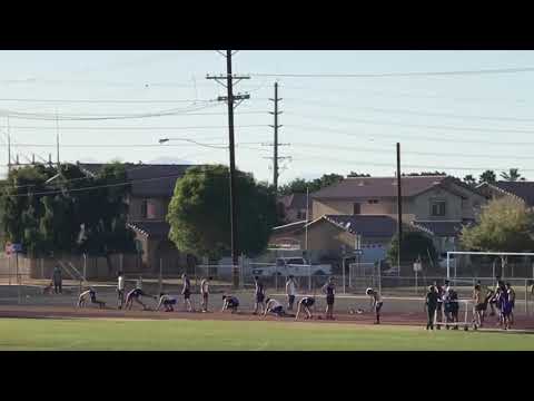 Adrian Chavez. 200m dash. Sophomore year. New PR 22.92. Class of 2020