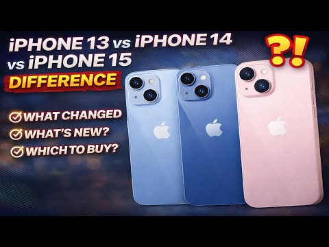 iPhone 13 vs iPhone 14 vs iPhone 15 Difference🔥 | Which iPhone Should You Buy in 2026?