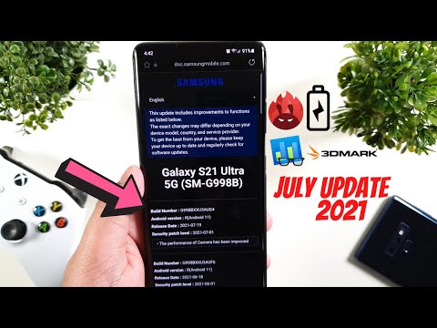Samsung Galaxy S21 Ultra July Update - Slight Improvements!