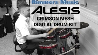 Video thumbnail for Alesis Crimson Mesh Digital Drum Kit - Rimmers Music by Rimmers Music
