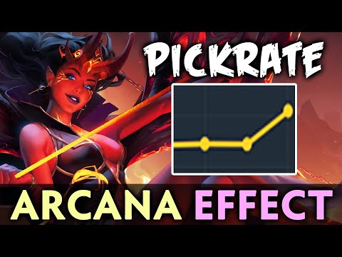 ARCANA EFFECT — pros pushing PICKRATE of Queen of Pain