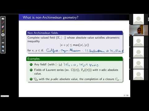 Plurisubharmonic geodesics in non-Archimedean geometry -- Rémi Reboulet