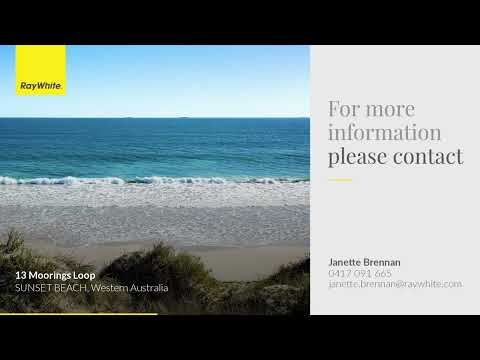 13 Moorings Loop, Sunset Beach, WA 6530, 0 રૂમ, 0 બાથરૂમ, Section