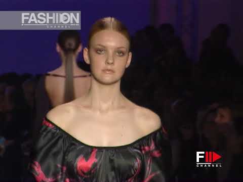 ENNIO CAPASA CoSTUME NATIONAL Fall 2004 2005 Paris - Fashion Channel