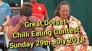 Chilli Eating Contest - Great Dorset Chilli Festival - Sunday 29th July 2018