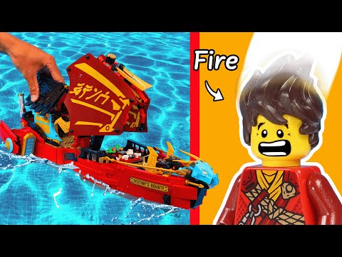 LEGO Ninjago Sets vs NATURE