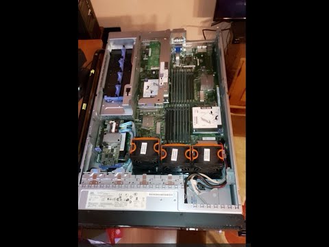 Inside IBM X3650 M3 Server -  12 Cores( 2 x Xeon E5645) 48 Gb Ram - Overview