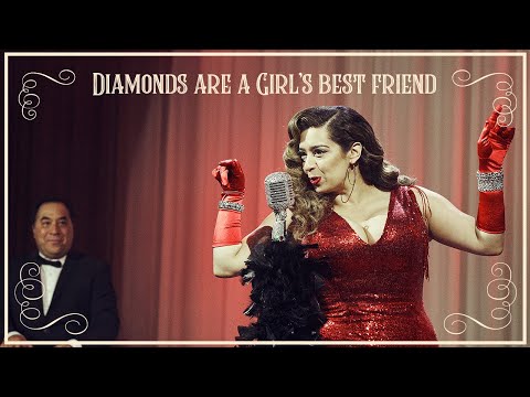 Diamonds Are a Girls Best Friend - Marilyn Monroe Jazz Cover (The Amanda Castro Band)