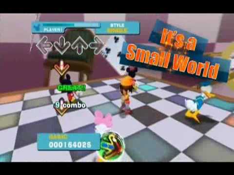 dance dance revolution disney grooves wii iso