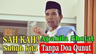 Download lagu Ceramah Lucu Ustad Abdul Somad Sah kah Sholat Subu... mp3