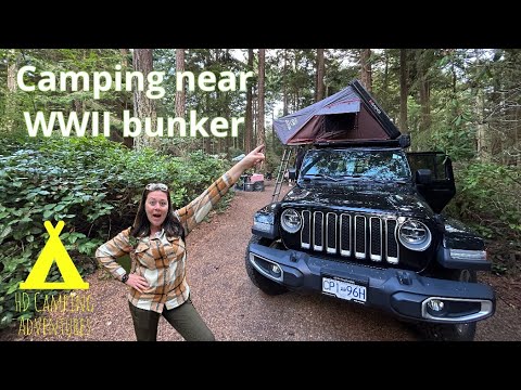 Camping and exploring in Washington state parks(ikamper skycamp mini, Jeep wrangler Sahara)