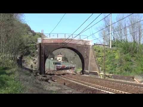 LA STROMBAZZATA DELLA E 652.139 CON MERCI COILS : RIGOROSO (AL) 15 - 4 - 2015.