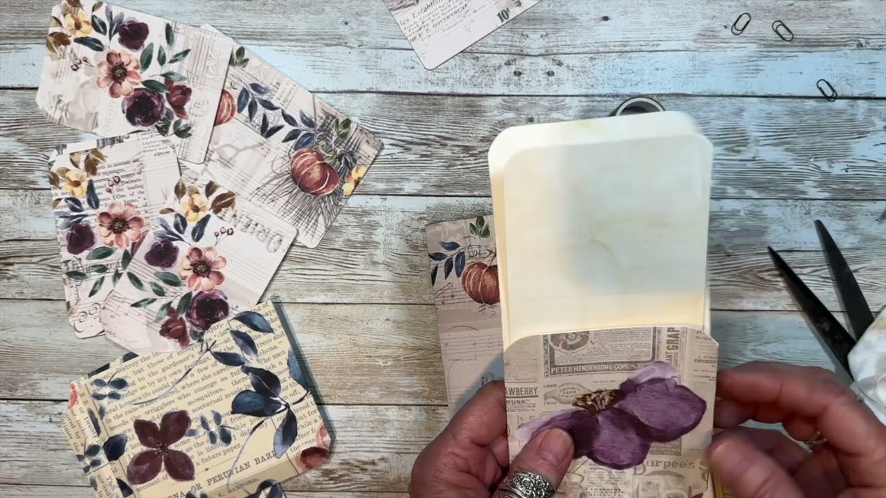 Autumn Folio - Using Ko-fi Freebie!