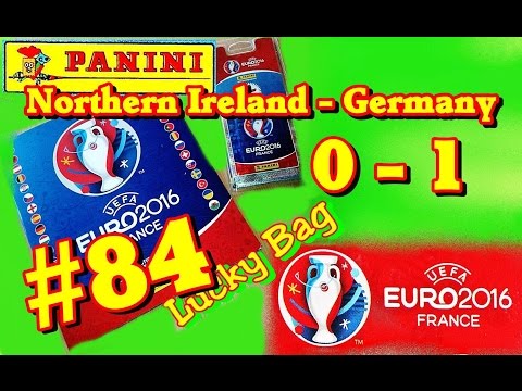 PANINI UEFA EURO 2016 FRANCE new OFFICIAL STICKER ALBUM EM Frankreich new UNBOXING 10 Aufkleber # 84