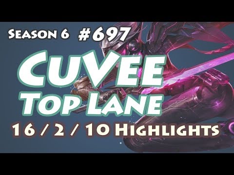 SSG CuVee - Fiora vs Gangplank - KR LOL SoloQ Highlights
