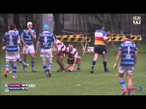 NHRU Round 5 Premier 1's - University v Wanderers