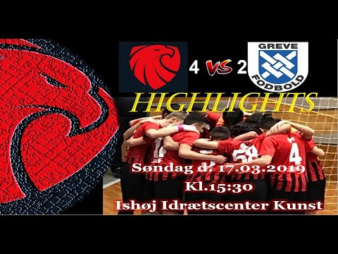 HIGHLIGHTS - ISHØJ IF (4-2) GREVE - U15 ØST 1, PULJE 2 FORÅR 2019