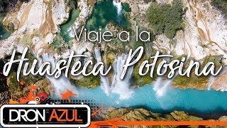 preview picture of video 'Viaje a la Huasteca Potosina - Dron Azul'