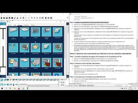 6.2.3.8 Packet Tracer - Router and Switch Redundancy
