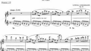 Liebermann, Lowell - Nocturne No. 4 Op. 38 (Video + Sheet)