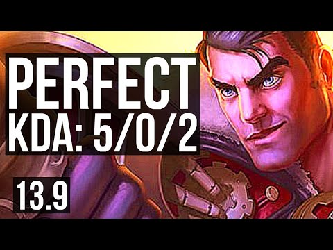 JAYCE vs GP (TOP) | 5/0/2, 800+ games | KR Master | 13.9