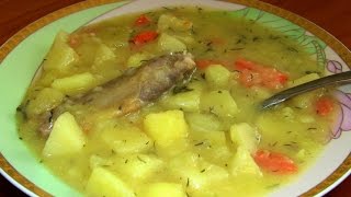 Куриные шейки тушеные с картошкой видео рецепт