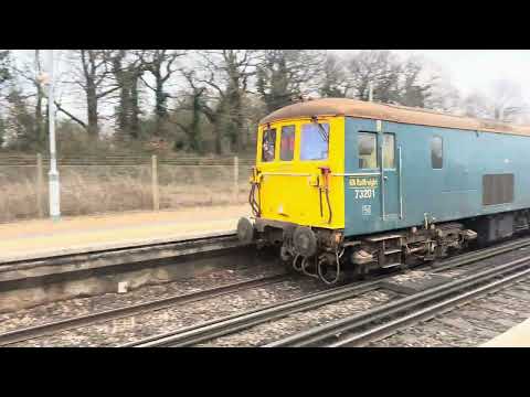 73201 ‘Broadlands’ 0Z90 Tonbridge West Yard Gbrf to Tonbridge West Yard Gbrf @ Salfords (Surrey)