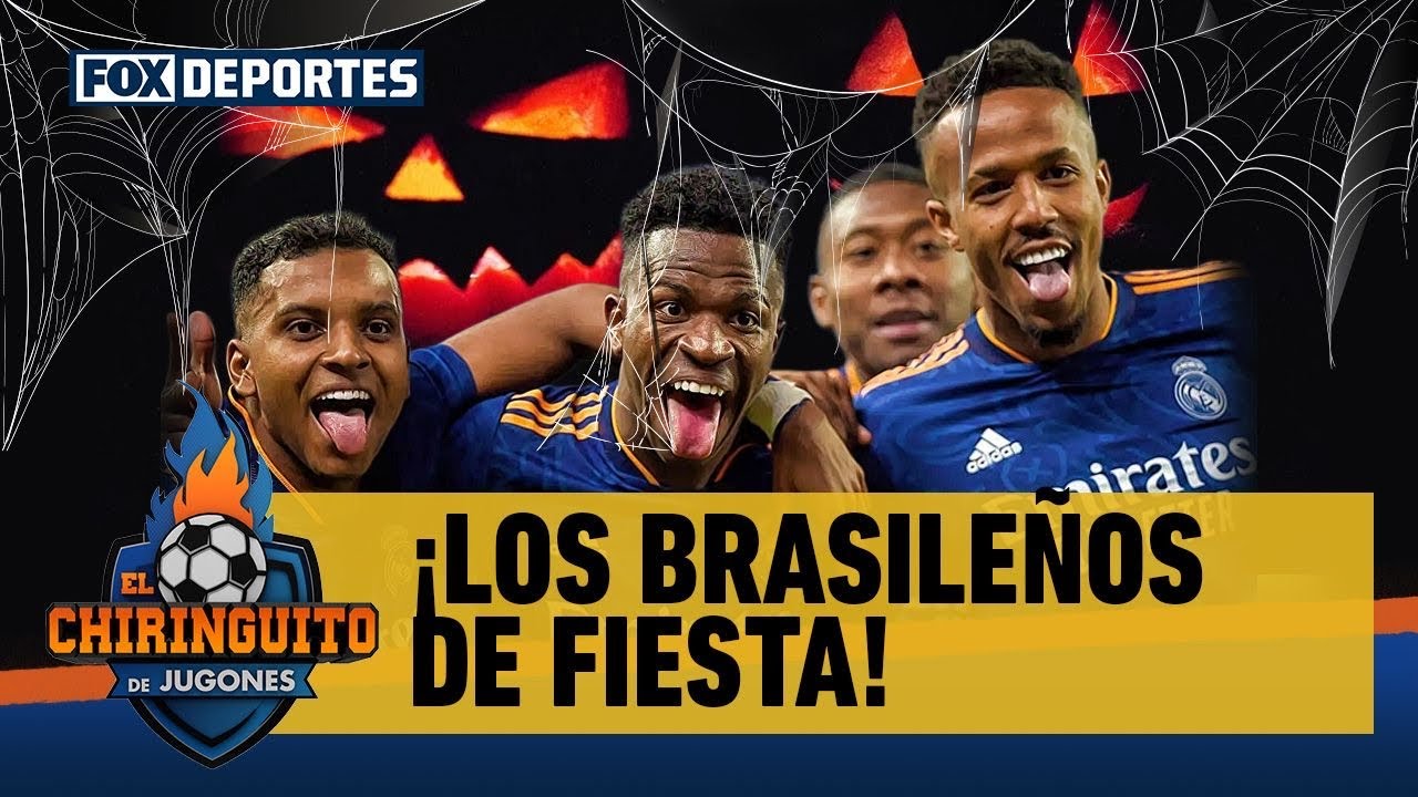 🥳🎃 ¡LA FIESTA DE VINI JR! | Vinícius y los brasileños del Real Madrid celebran | El Chiringuito