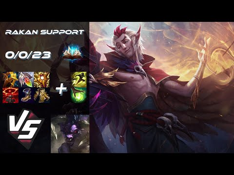 SUPPORT Rakan vs Alistar - EU Challenger Patch 25.24