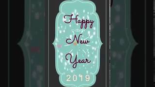 Download lagu Happy New Year 2019 Full Screen Whatsapp Status | New Year 2019 mp3