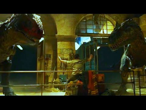Carnotaurus + Allosaurus screentime in Jurassic World Dominion