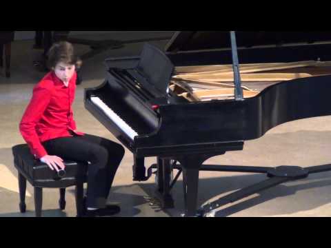 -Prélude romantique- André Mathieu & -Étude op1 no9 F.Liszt Par Gabriel Amyot-Hallé