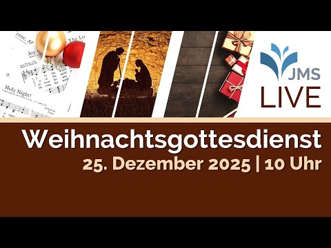 Weihnachtsgottesdienst | Klaus-Peter Foßhag | JMS Predigt 25.12.2025 (LIVE)
