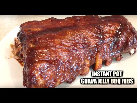 INSTANT POT GUAVA JELLY BBQ RIBS - HAWAII RECIPE