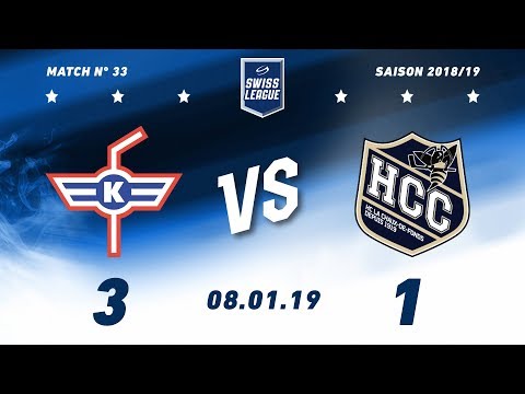 08.01.2019 EHC Kloten - HC La Chaux-de-Fonds (3-1)