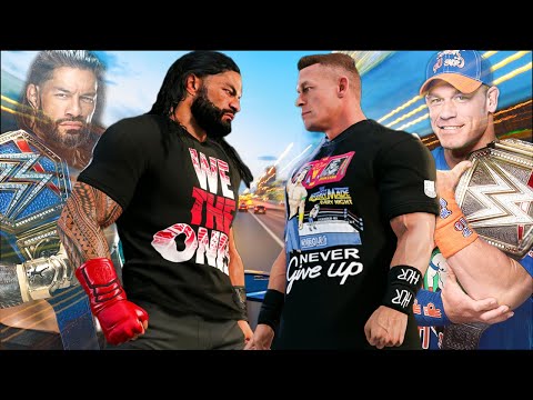 WWE 2K22 Gameplay Can John Cena Dethrone King Roman Reigns - WWE 2K22 Live Stream