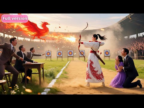 At The Tournament, All Mocked The Weak Girl, Yet She Shot 1 Arrow Through 9 Bullseyes, Shocking All!