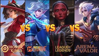 Download lagu MOBA Game Comparison: Honor of Kings vs Mobile Legends vs League of Legends vs Arena of Valor mp3