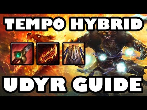 TEMPO HYBRID DPS | 5xx5 Udyr Jungle Guide ft. MetaSolaray [8.24B]