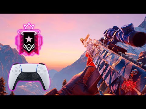 WHAT A CONTROLLER CHAMPION LOOKS LIKE: PS5 Ranked Highlights - Rainbow Six Siege Console Gameplay