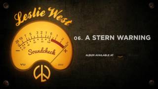 Leslie West - A Stern Warning (Soundcheck)
