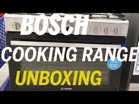 Bosch Stainless Steel Gas Cooker HGV1D0V50M | UNBOXING | How to use 5 Burner Bosch Cooking Range|