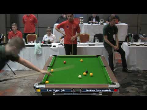 2019 Student International Masters - Ryan Liggett (NI) v Matthew Bartman (Wal)