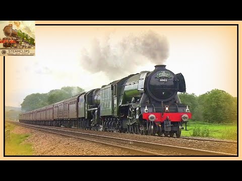 60103 Flying Scotsman  “Slips” into Cornwall with 5MT 44871 (& 47760)