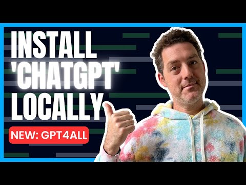 GPT4ALL: Install 'ChatGPT' Locally (weights & fine-tuning!) - Tutorial