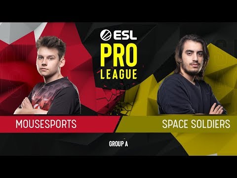 CS:GO - mousesports vs. ex-Space Soldiers [Train] Map 2 - Group A - ESL Pro League Season 9 Europe