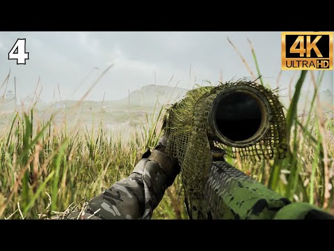 CALL OF DUTY MODERN WARFARE 2 PS5 Walkthrough Gameplay Part 4 - Sniper Mission
