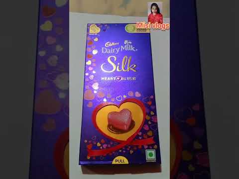 Chocolate Day Special /Cadbury DairyMilk Silk 💖heartBlush Big pack unboxing #howfarwillyougoforlove