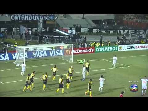 Santos 2x1 Peñarol - Santos Tri Campeão da Copa Santander Libertadores 22 06 2011